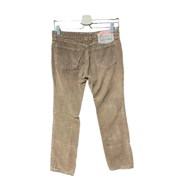 Dolce & Gabbana Lovely Corduroy‎ Brown Straight Y2K Pants Size 40 / 26 - Picture 6 of 11